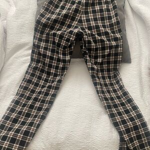 Brandy Melville Black and White Checkered Pants